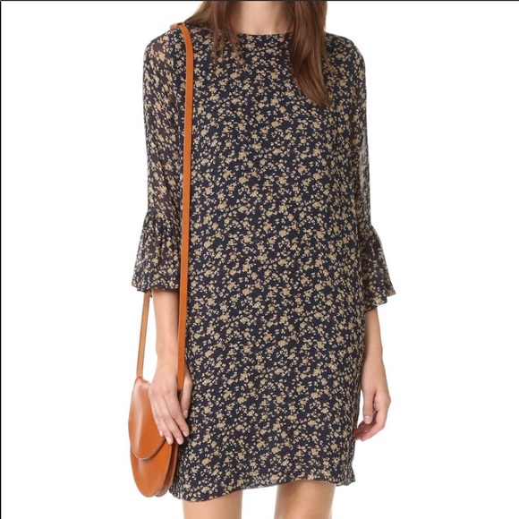 Ganni bell sleeve dress - 34/2 - Picture 2 of 7